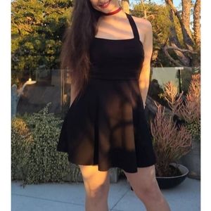 Black Forever 21 Cocktail Dress Size S